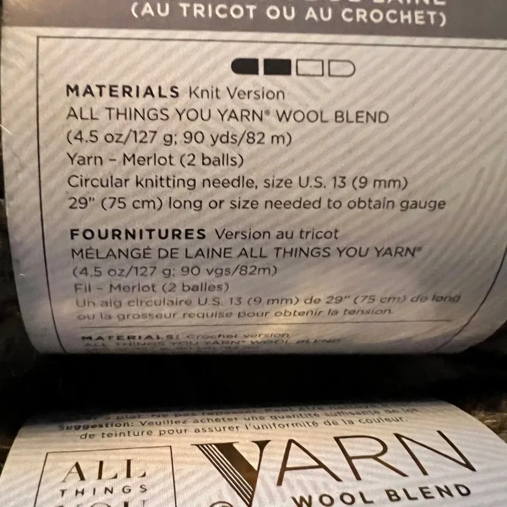 All Things You Wool Blend Yarn Moss Green - Picture 3 of 10